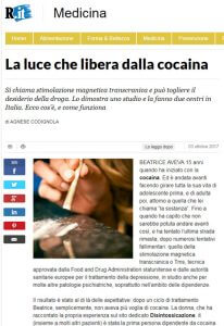 La Repubblica - TMS La luce che libera dalla cocaina