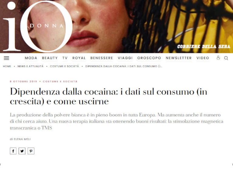 IODonna: Dipendenza dalla cocaina